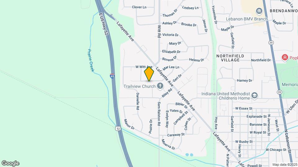 1629 Jaques Dr Map and Location Details