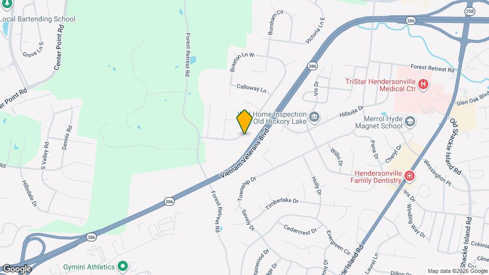 155 Braxton Ln E Map and Location Details