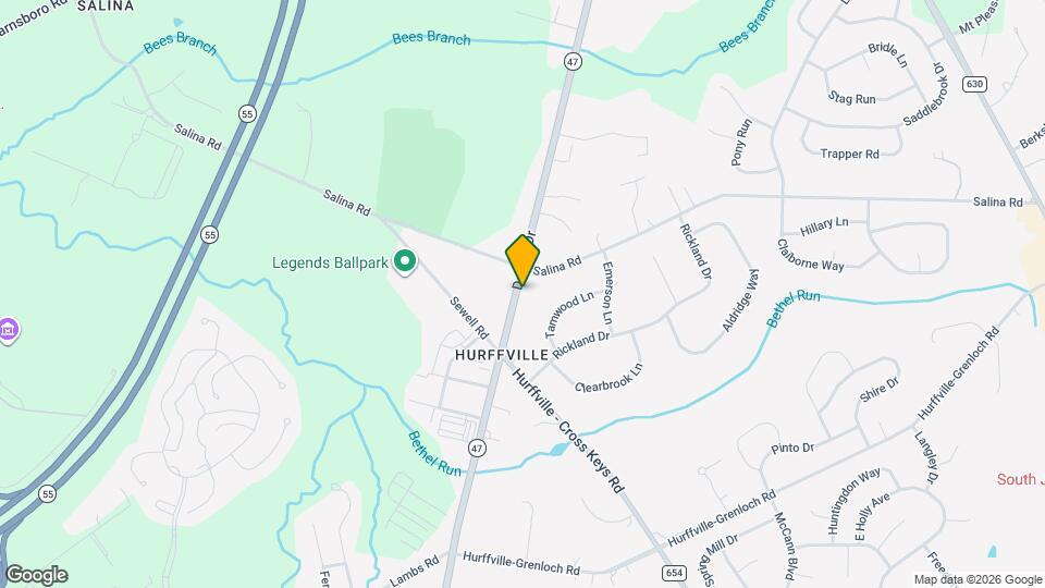 308 Delsea Dr Map and Location Details