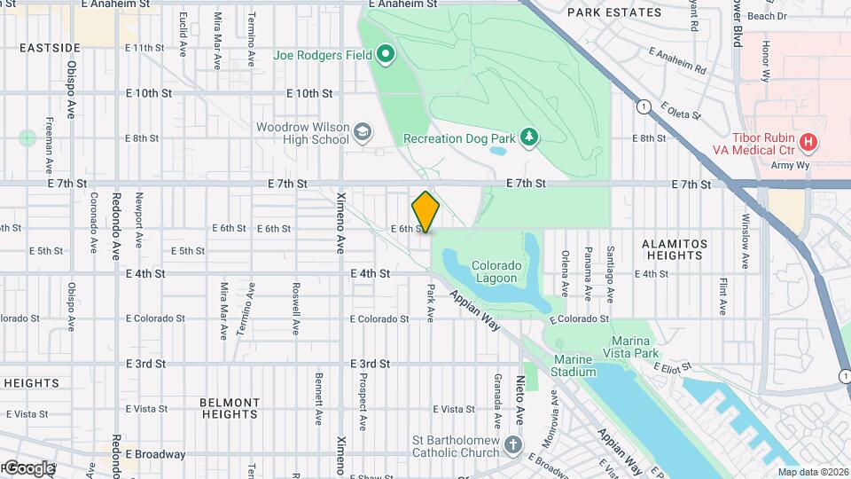 525 Park Ave Map and Location Details