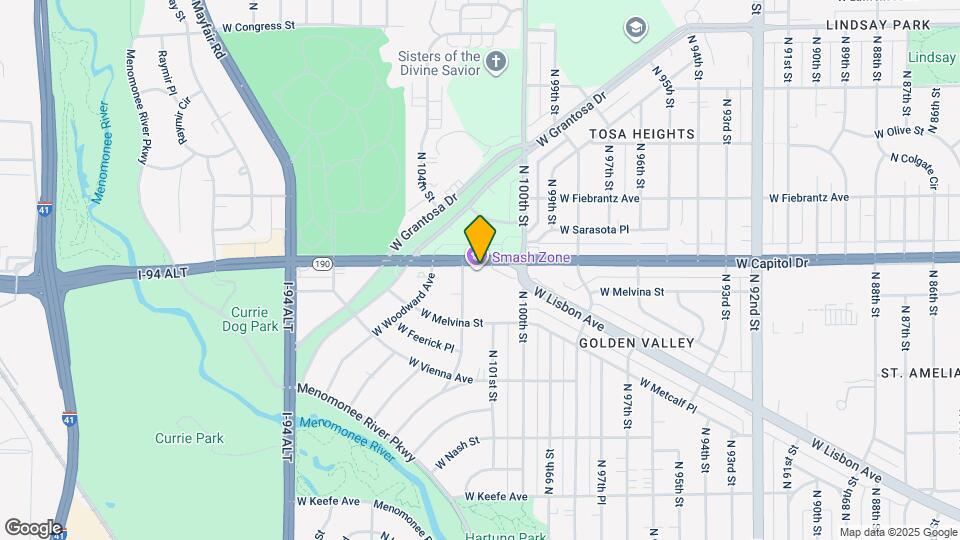 10085 W Lisbon Ave Map and Location Details