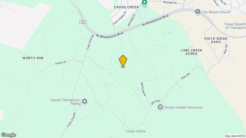 3300 Scenic Valley Dr Map and Location Details