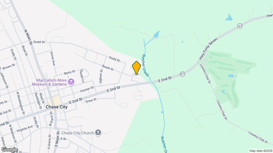 1035 Roark St Map and Location Details