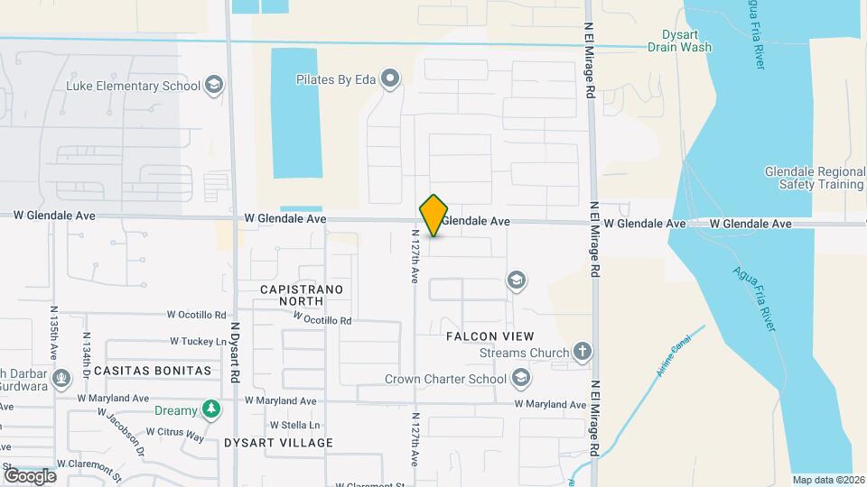 12635 W Adair Dr Mapa y Detalles de la Ubicación