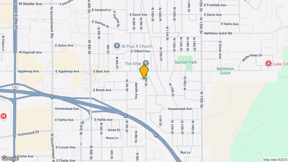 2431 N 9th St Map and Location Details