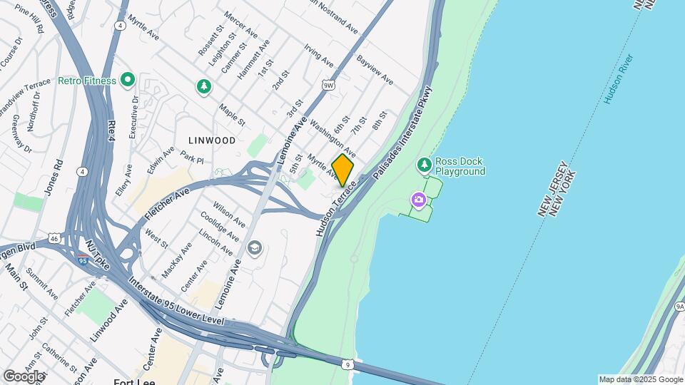 2337 Hudson Terrace Fort Lee NJ Apartments and Nearby Fort Lee