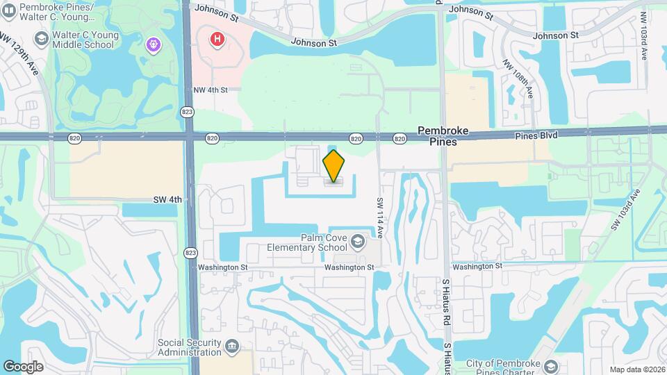 11650 SW 2nd St, Unit 303 Map and Location Details