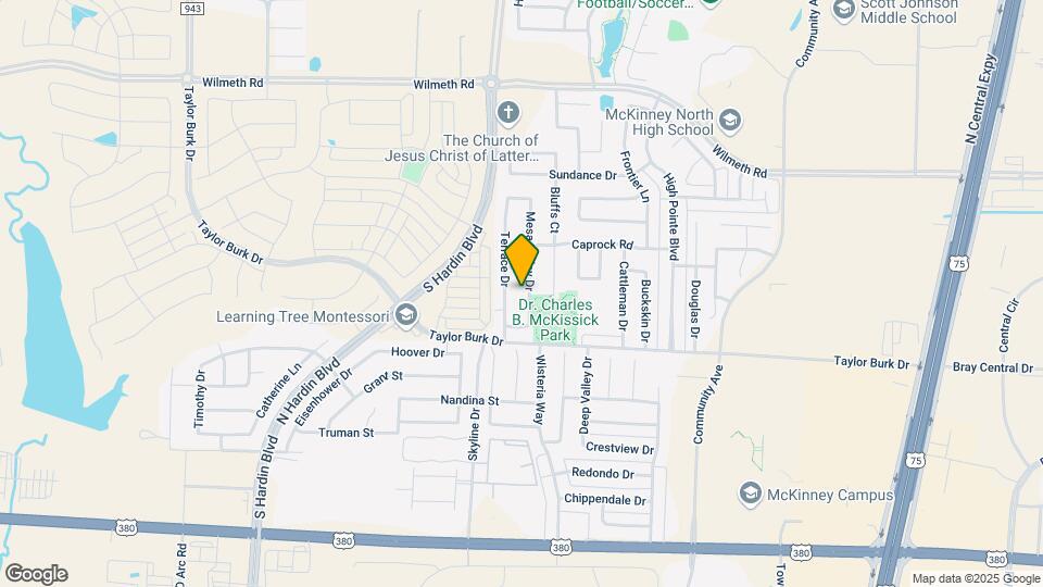 2525 Mesa Valley Dr Map and Location Details