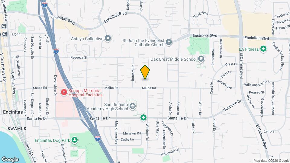 926 Bonita Dr Map and Location Details