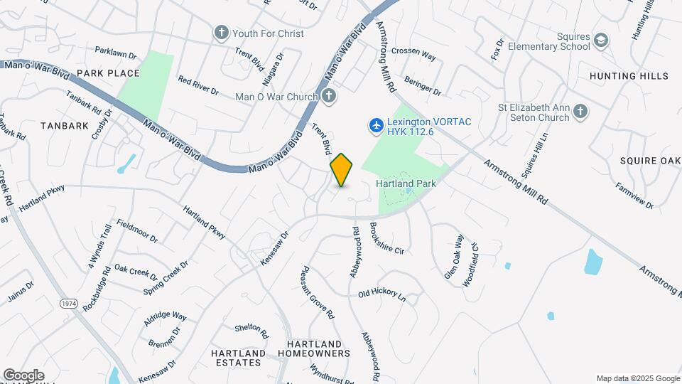 2217 Overland Ct Map and Location Details