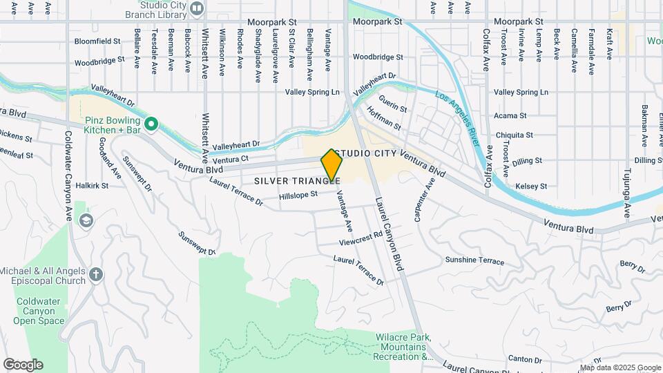 12109 Hillslope St Map and Location Details