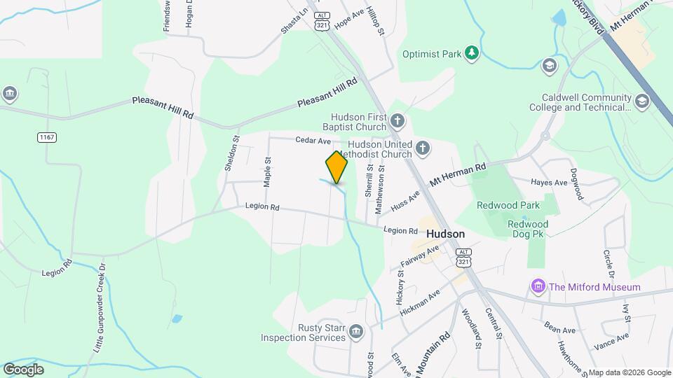 333 Laurel St Map and Location Details