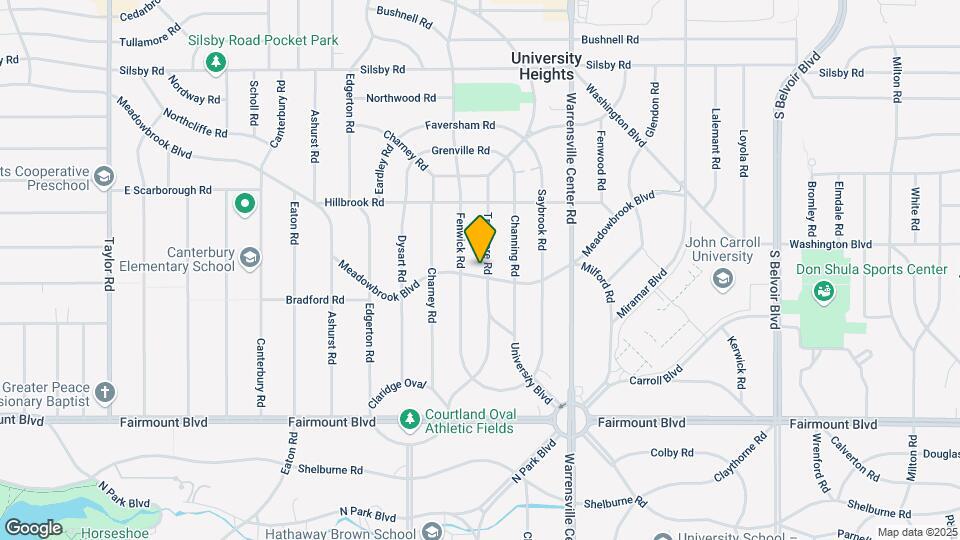 3881 Meadowbrook Blvd Map and Location Details