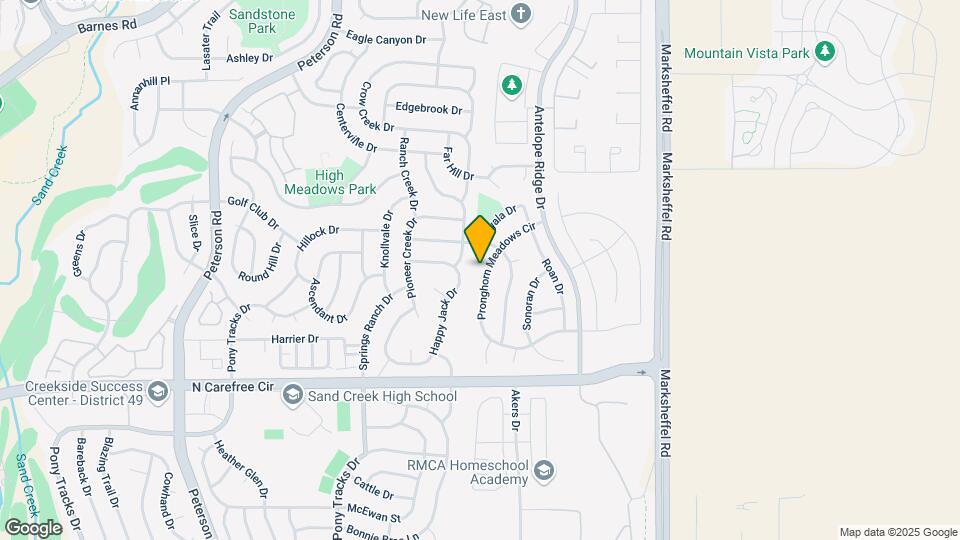 3990 Pronghorn Meadows Cir Map and Location Details