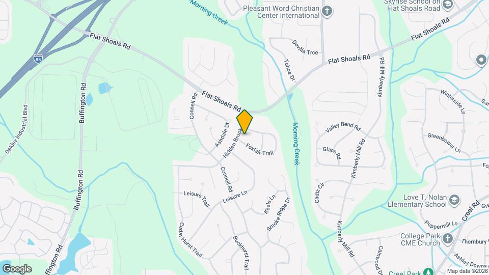 2855 Foxlair Trail Mapa y Detalles de la Ubicación