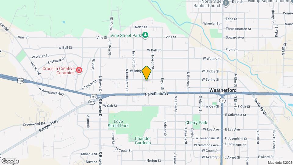 709 W Spring St Map and Location Details