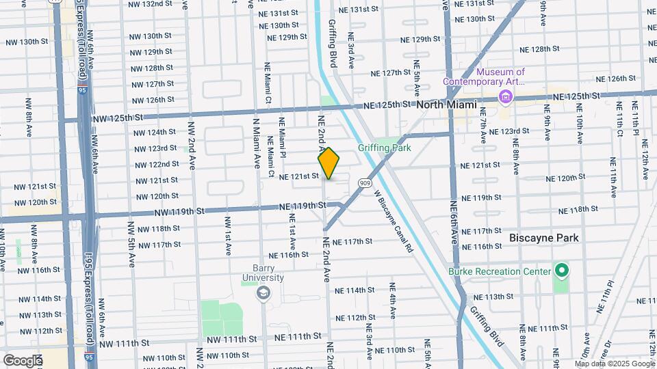 12035 NE 2nd Ave Map and Location Details