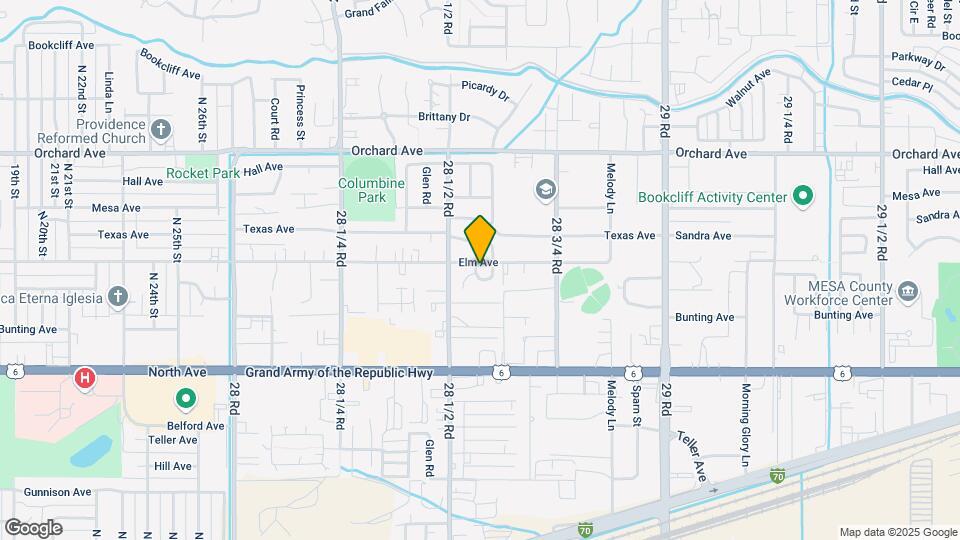 2854 Elm Cir Map and Location Details