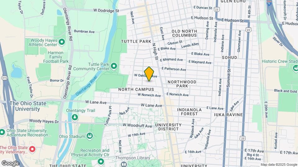 64 W Northwood Ave Map and Location Details