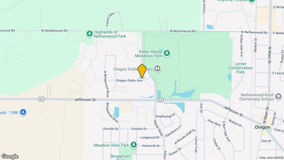 781 Oregon Parks Ave Mapa y Detalles de la Ubicación