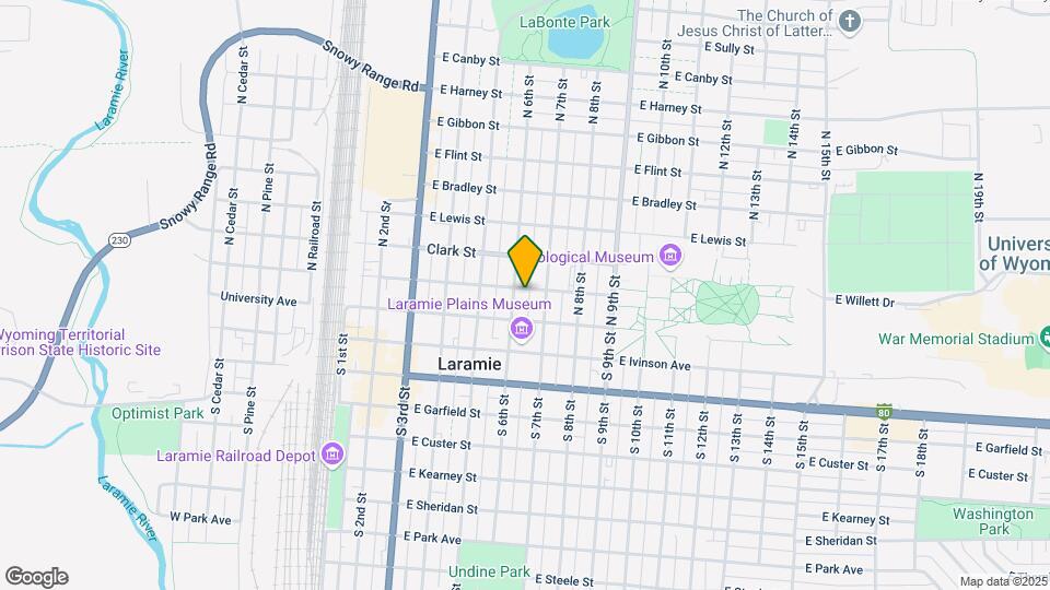 608 E Fremont St, Unit 608 Fremont Mapa y Detalles de la Ubicación