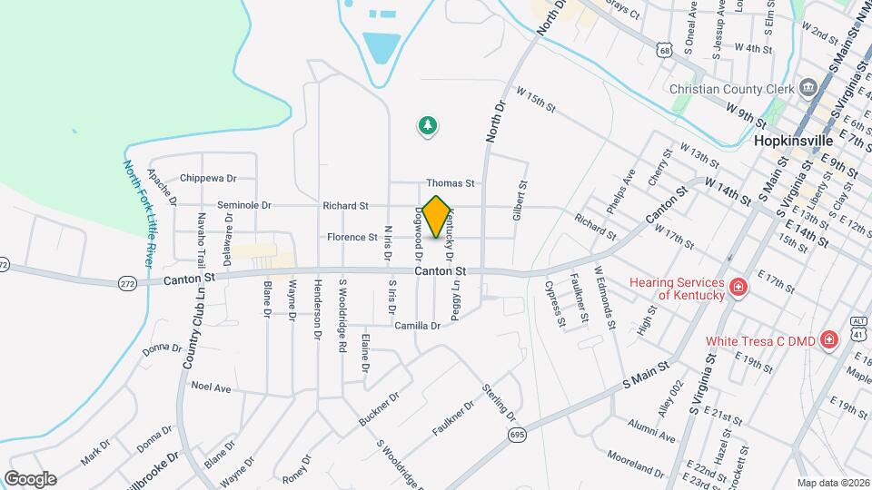 2507 Florence St Map and Location Details