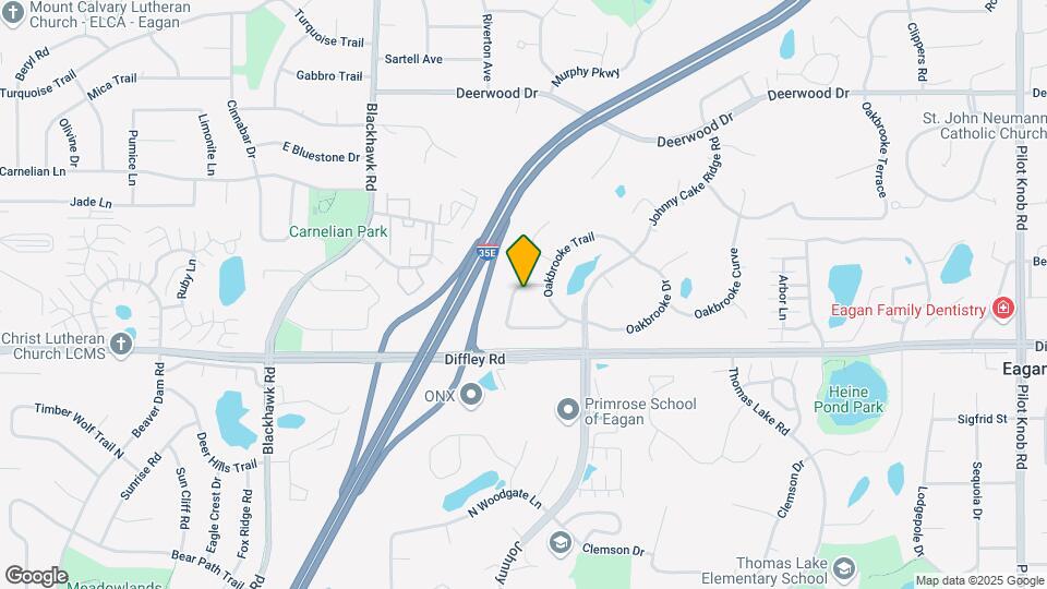 1701 Oakbrooke Way Map and Location Details