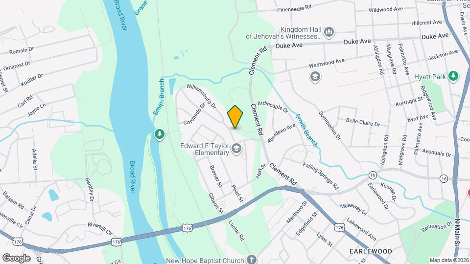 4016 Williamsburg Dr Map and Location Details