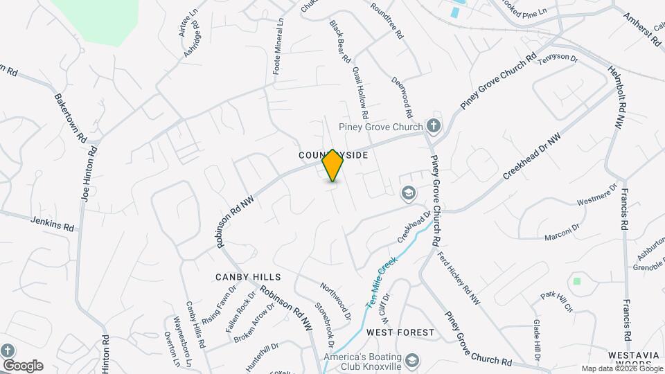 2119 Silverbrook Dr Map and Location Details