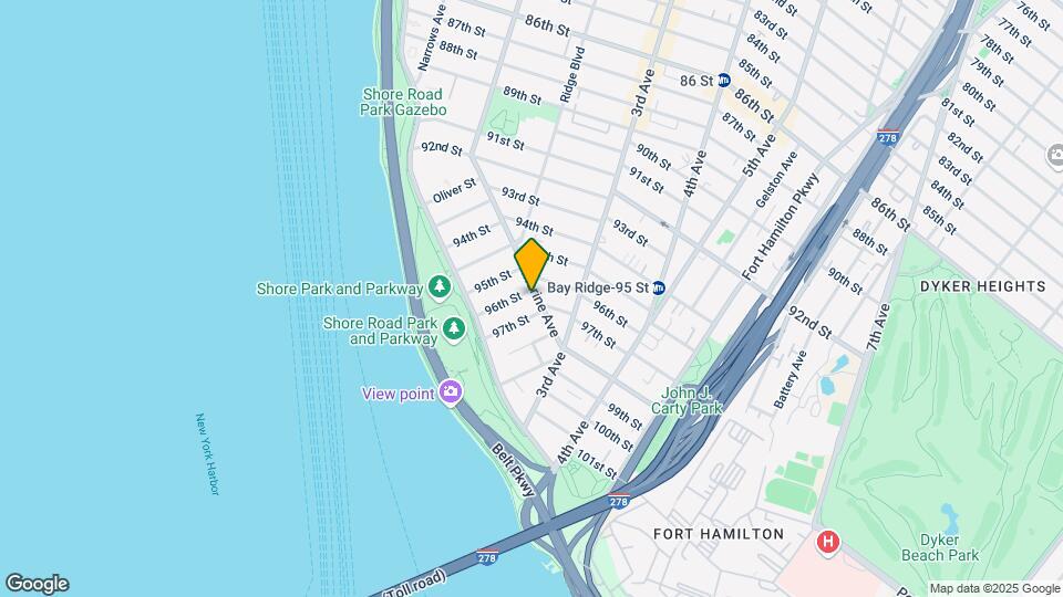 150 Marine Ave Map and Location Details