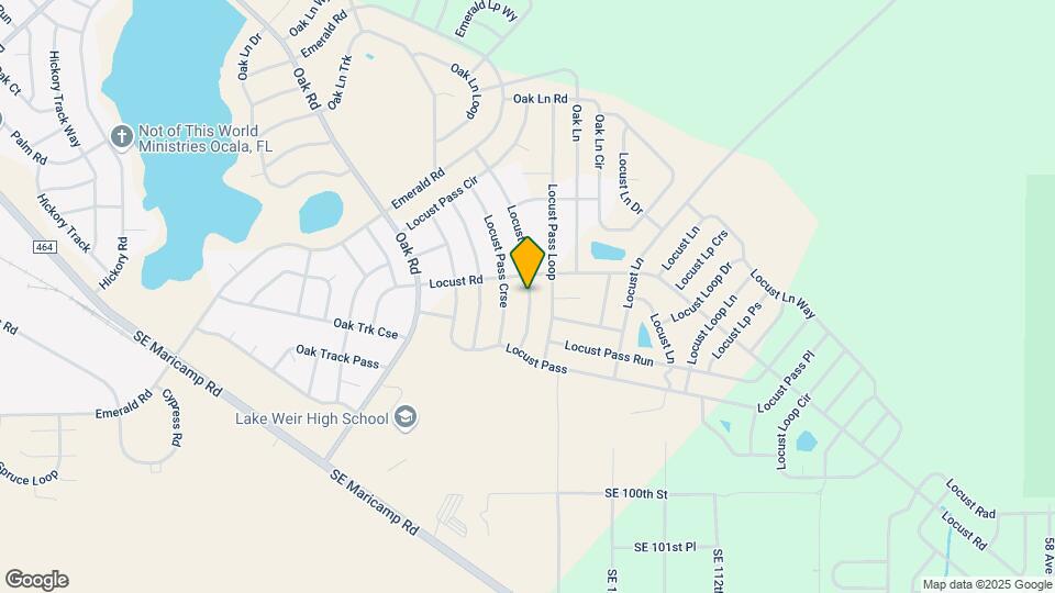 240 Locust Pass Dr Map and Location Details
