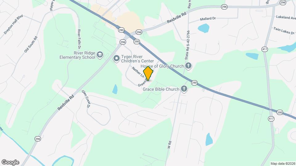 228 Green Ridge Dr Map and Location Details