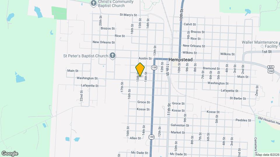 1046 15th St Map and Location Details