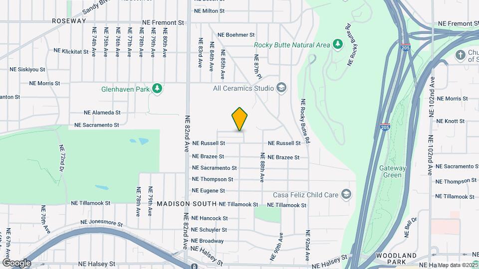 8532 NE Knott St Mapa y Detalles de la Ubicación