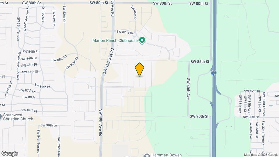 8686 SW 44th Terrace Map and Location Details