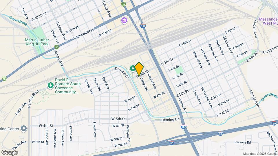 818 Carey Ave Map and Location Details