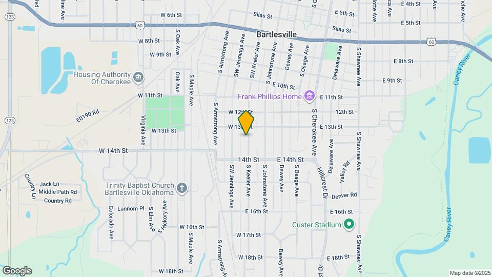 1321 S Keeler Ave Map and Location Details