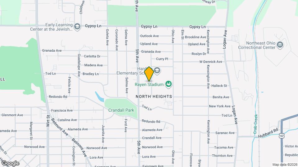 1868 Cordova Ave Map and Location Details