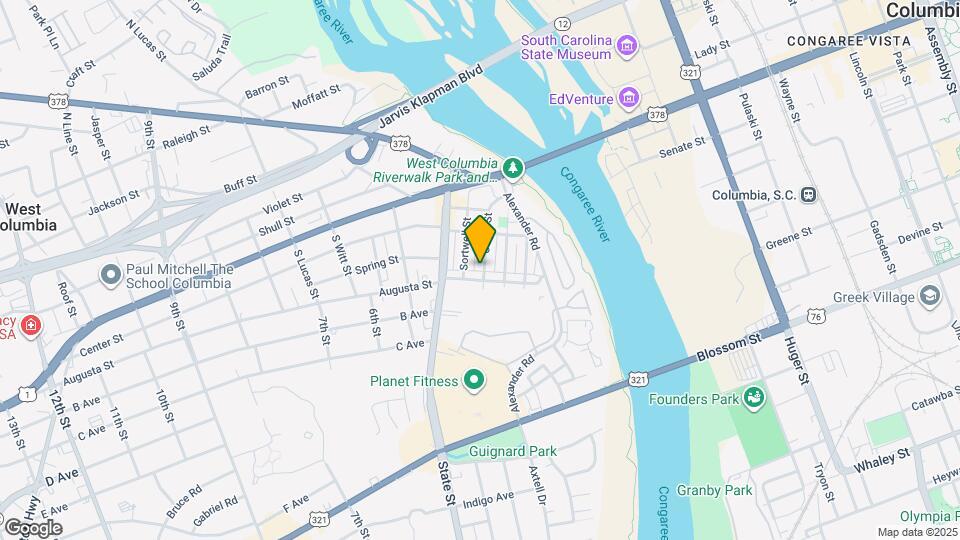 322 Oliver St Map and Location Details