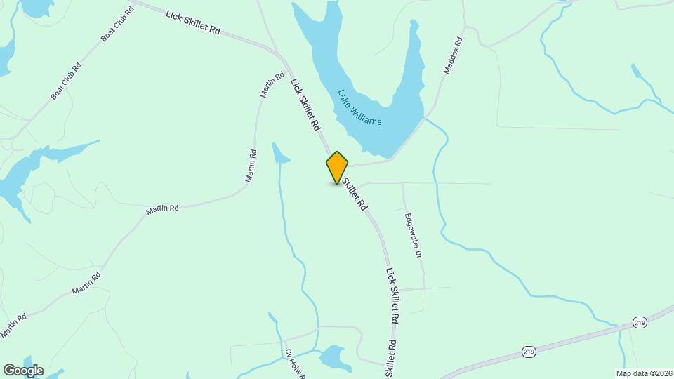 1033 Lick Skillet Rd Map and Location Details