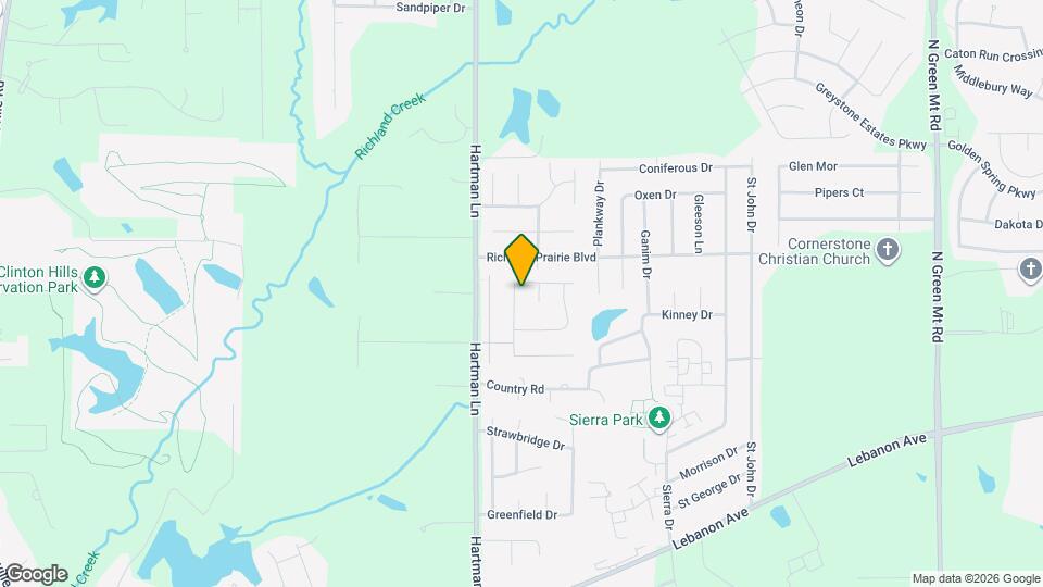 346 Radcliff Rd Map and Location Details