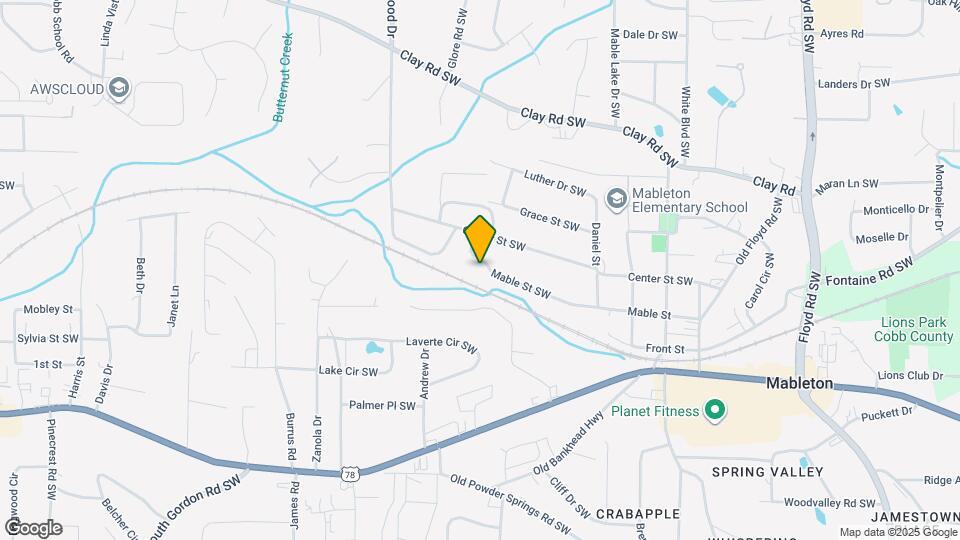 1219 Mable St SW Map and Location Details