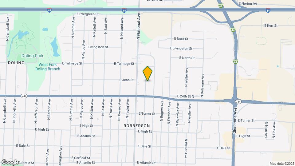 2448 N Ramsey Ave Map and Location Details