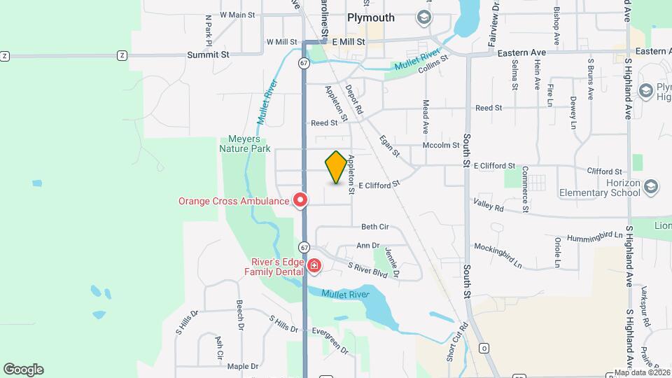 466 Appleton St, Unit 466B Map and Location Details