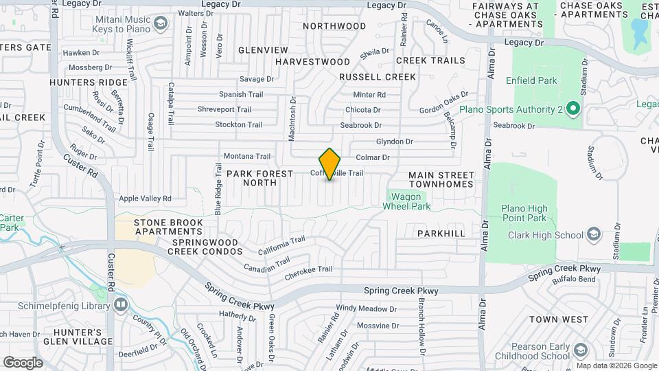 6520 Kiowa Ct Map and Location Details