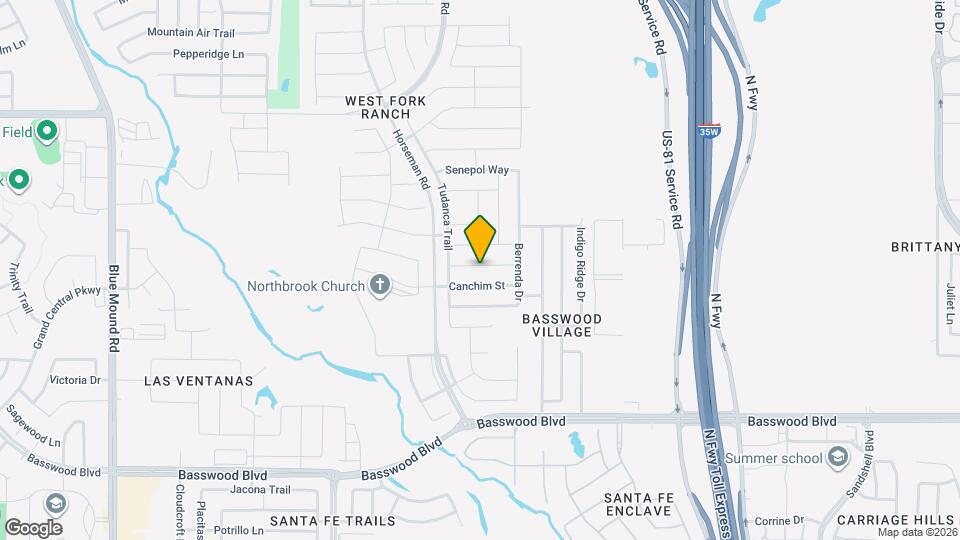 2328 Gelbray Pl Map and Location Details