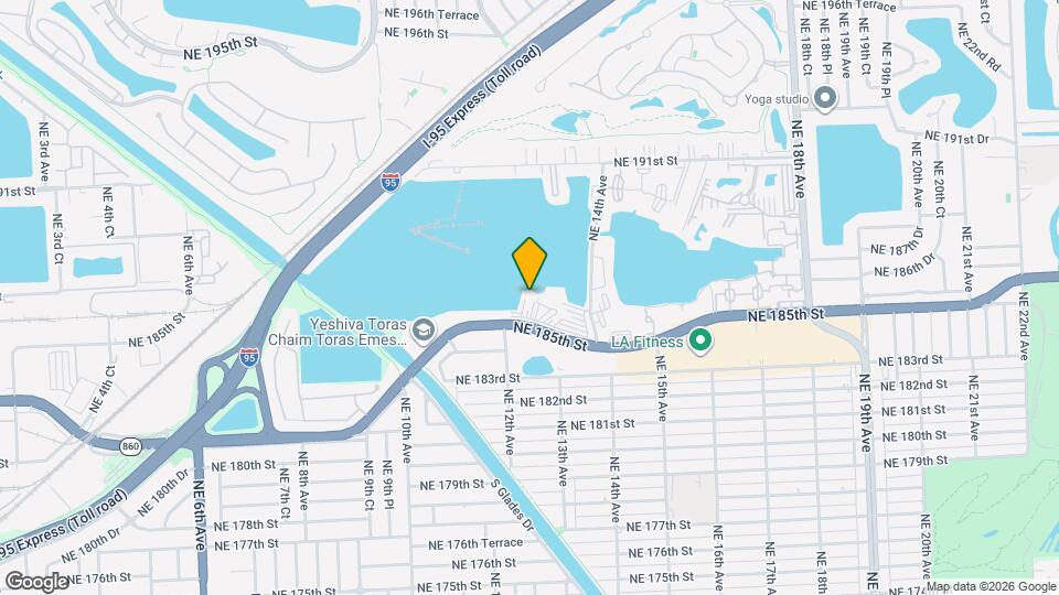 1301 NE Miami Gardens Dr, Unit 902W Map and Location Details