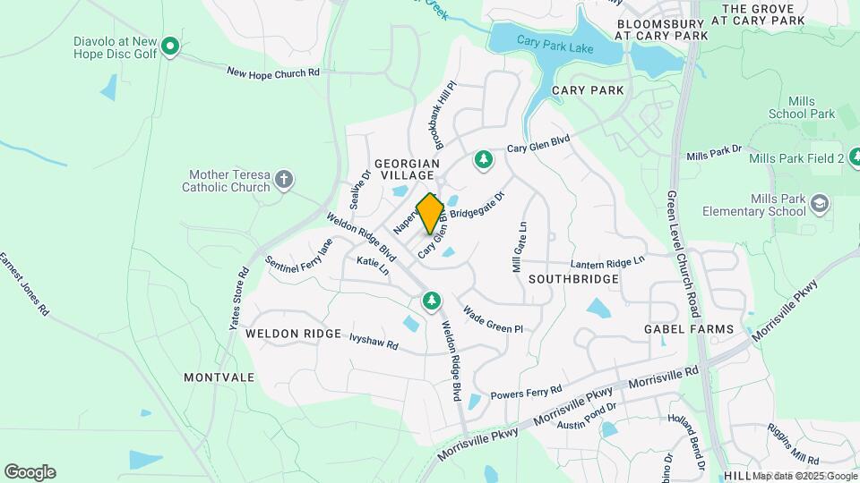 5620 Cary Glen Blvd Mapa y Detalles de la Ubicación