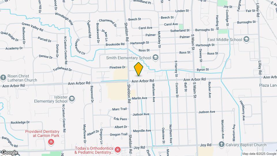 1450 Ann Arbor Rd Map and Location Details