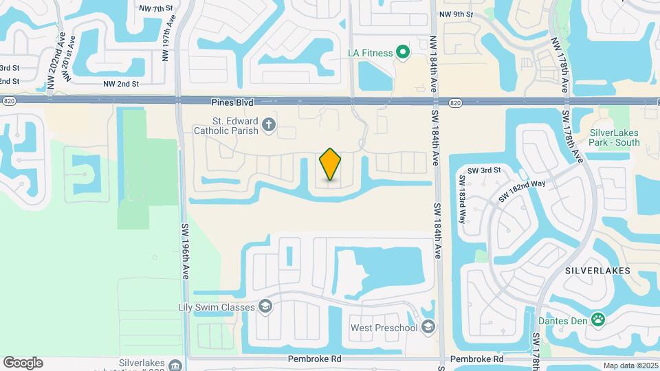491 SW 188th Ave Map and Location Details